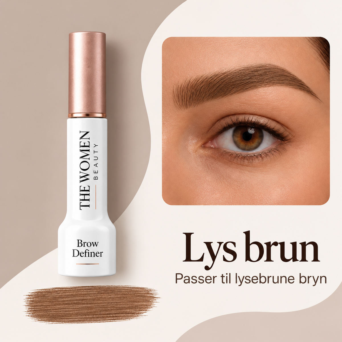 The Women™ Brynbørste – Fyldigere bryn på få sekunder