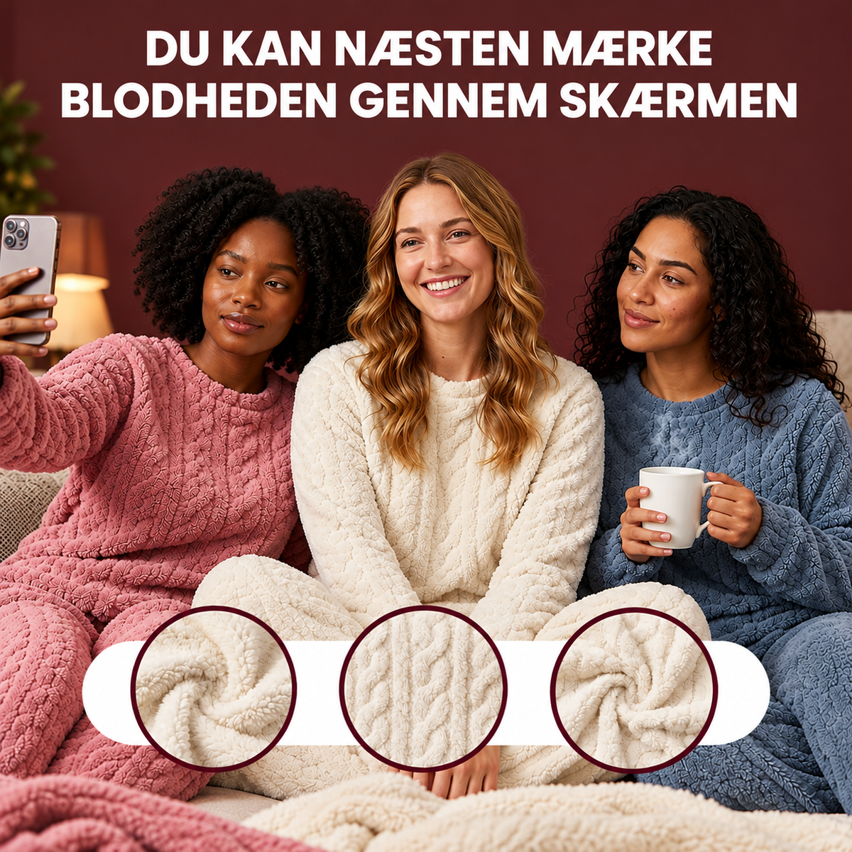 The Women™ Hyggesæt – Blødt fleecepyjamas