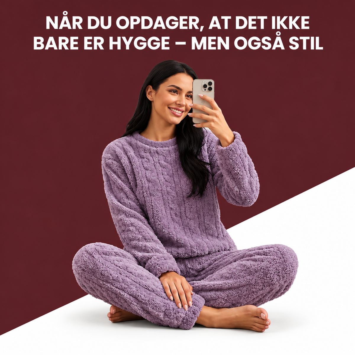 The Women™ Hyggesæt – Blødt fleecepyjamas
